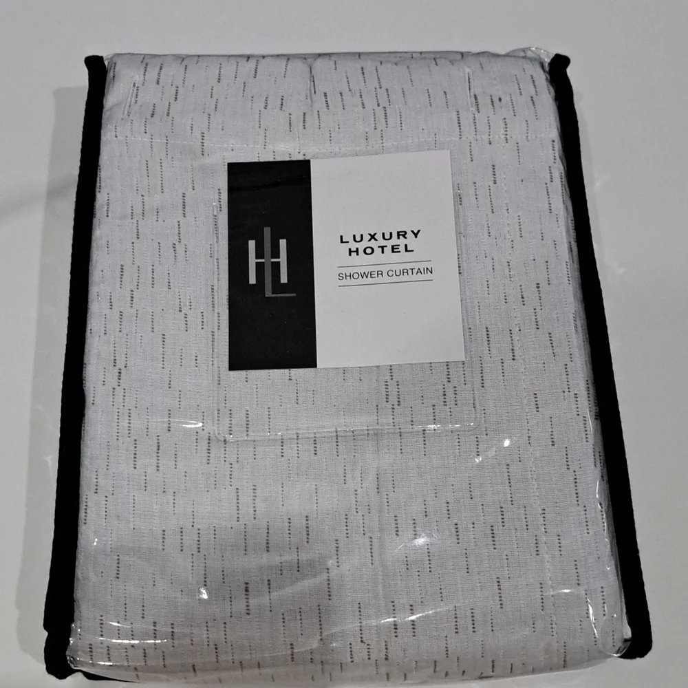 Luxury Hotel Palmer Shower Curtain